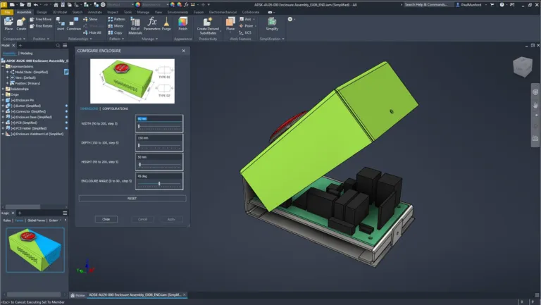 Autodesk Inventor: Hướng dẫn xây dựng mô hình lắp ráp cấu hình linh hoạt